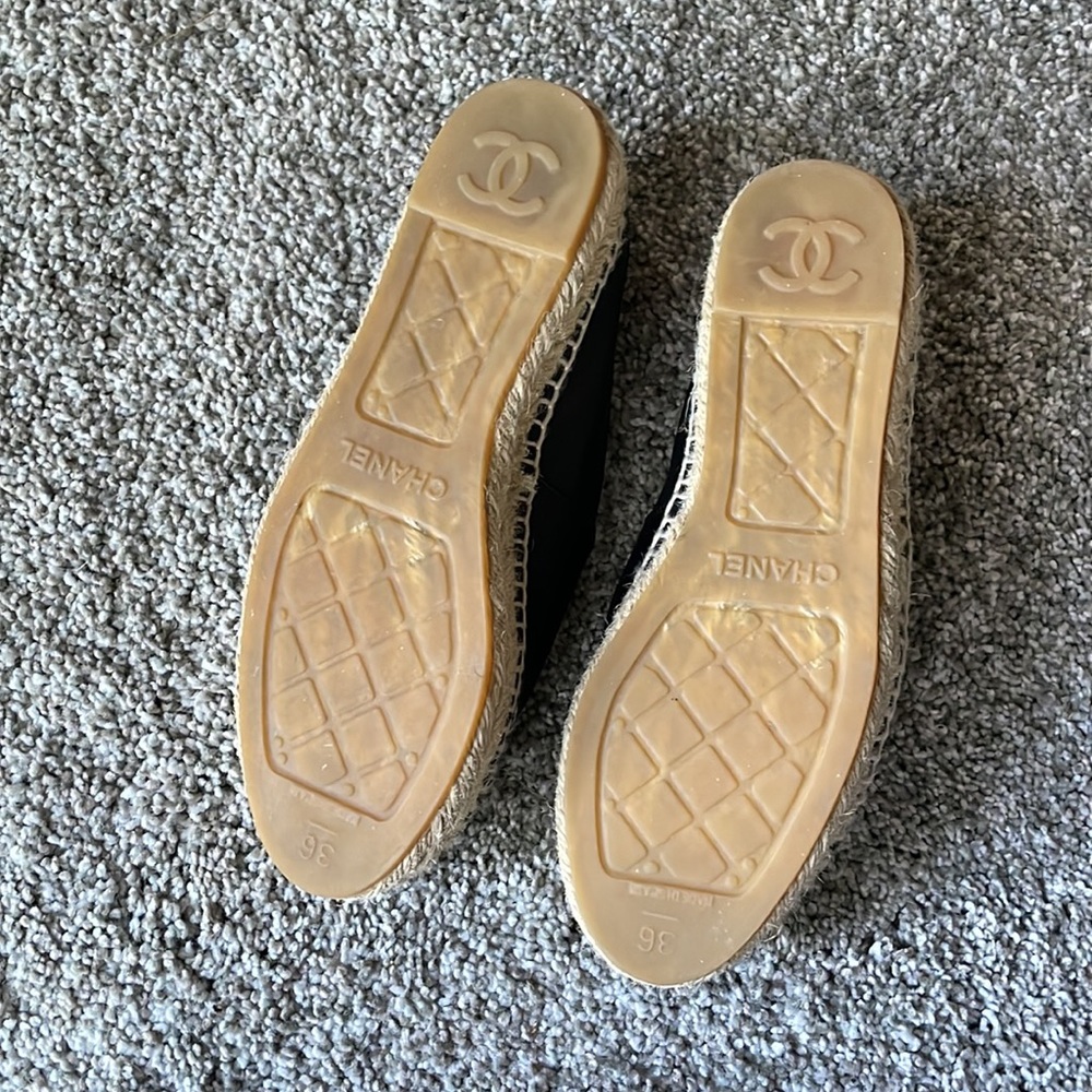 Chanel Lambskin Espadrilles - Picture 5 of 8